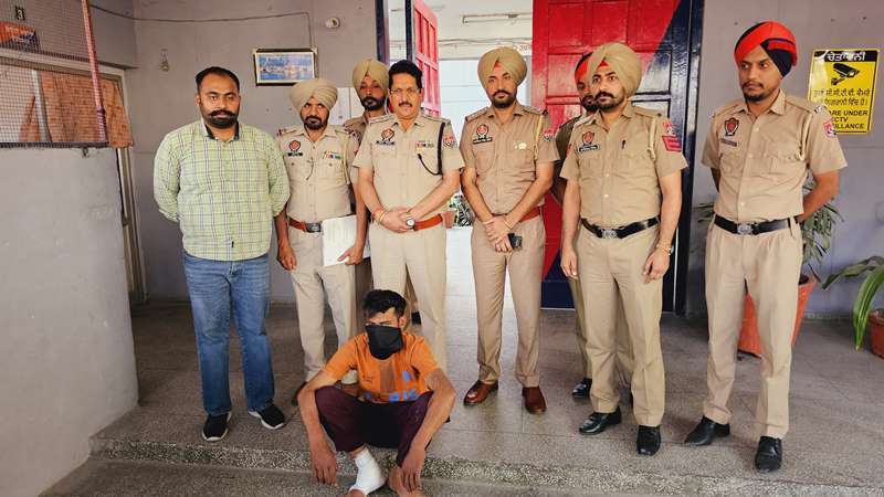 पटियाला पुलिस ने बुजुर्ग महिला से बाली छीनने वाले को 24 घंटे के अंदर पकड़ लिया